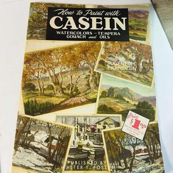 Walter Foster Lot of 3 The Sea In Action Draw Paint Seascapes Casein Watercolors - Picture 6 of 8